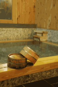 Hot Spring is a typical place to improve bad circulation for Japanese. 