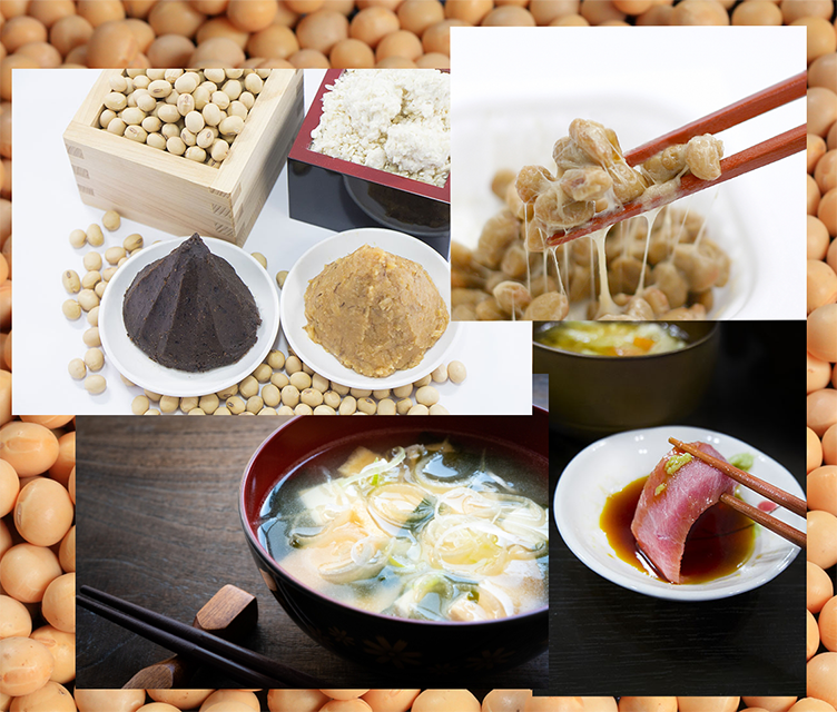Fermented Soybeans / Variations and Health Benefits