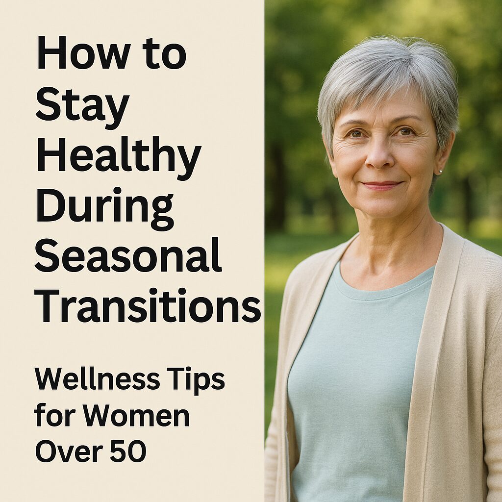 heathy tips for women over 50 during seasonal transitions