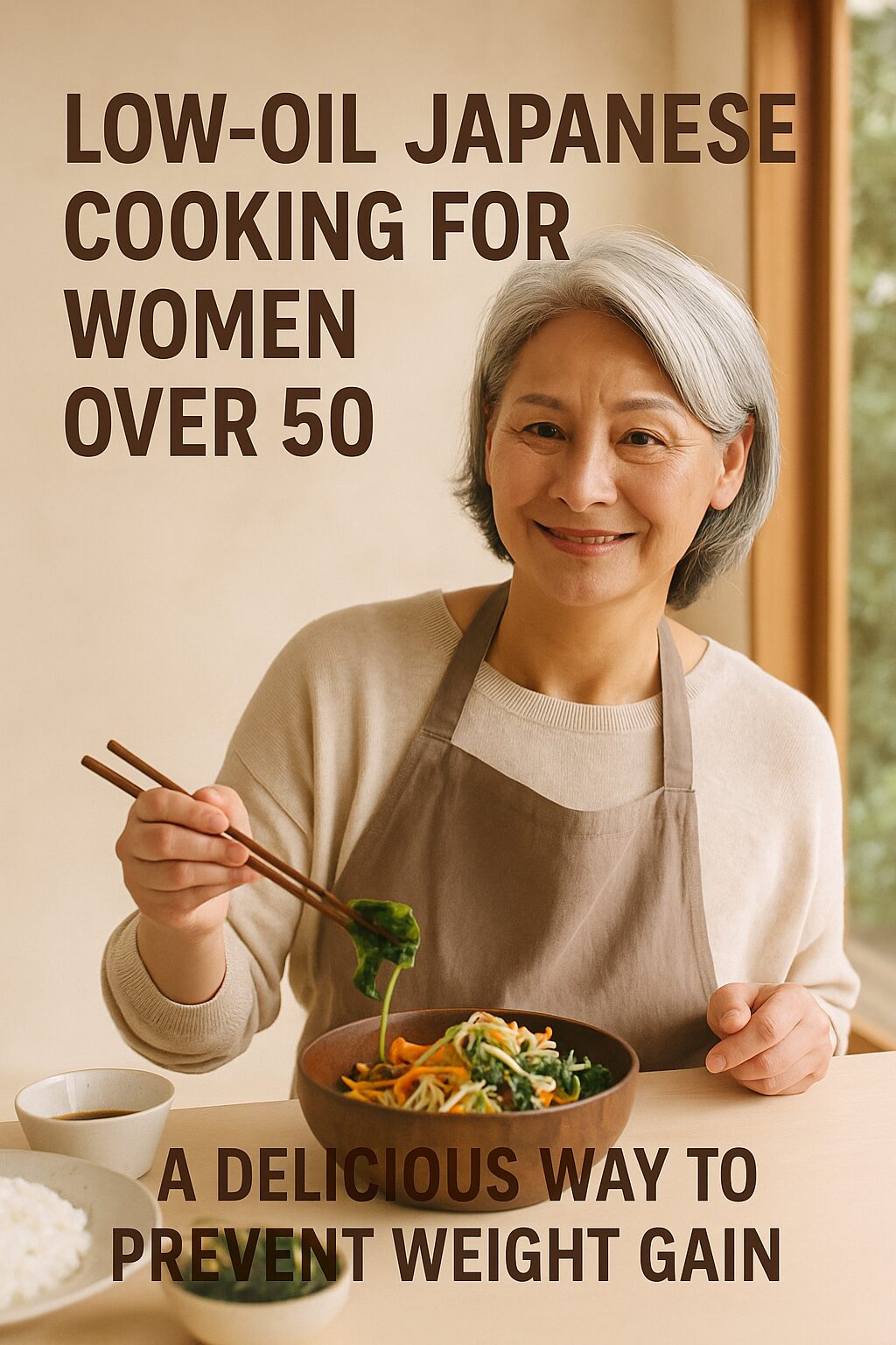 Low-Oil Japanese Cooking for Women Over 50: A Delicious Way to Prevent Weight Gain