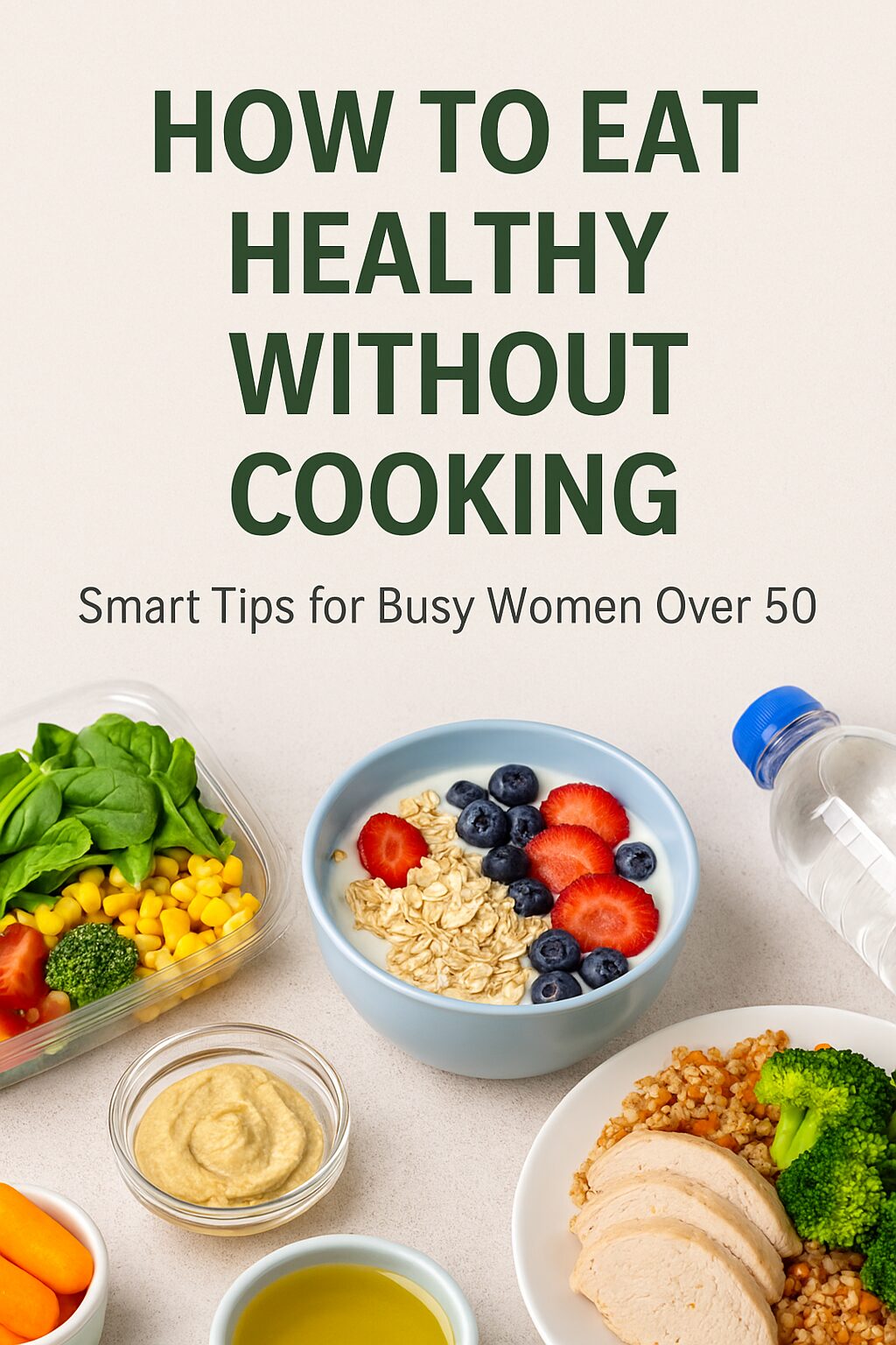 Healthy eating without cooking
