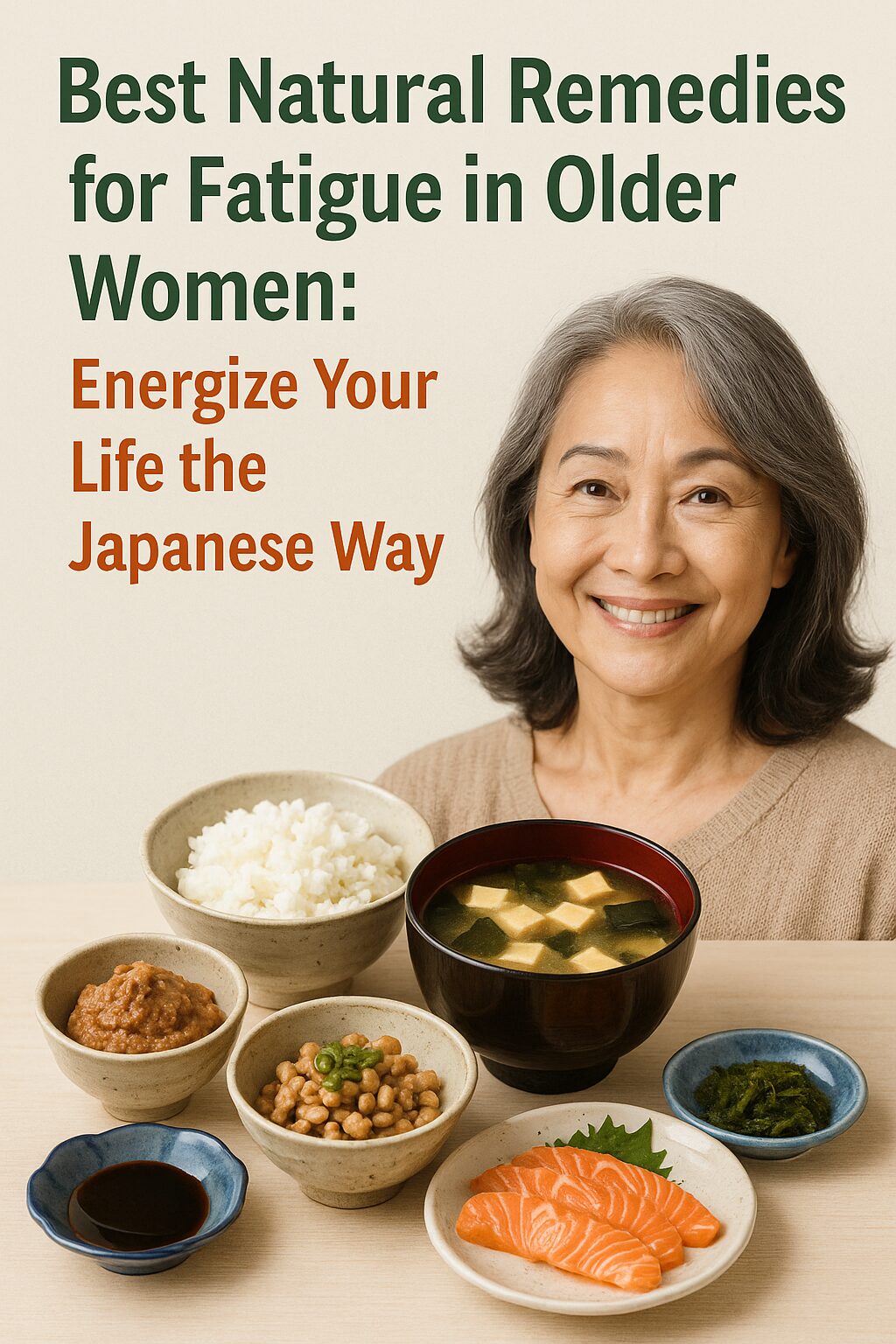 Natural Remedies for Fatigue with Japanese food