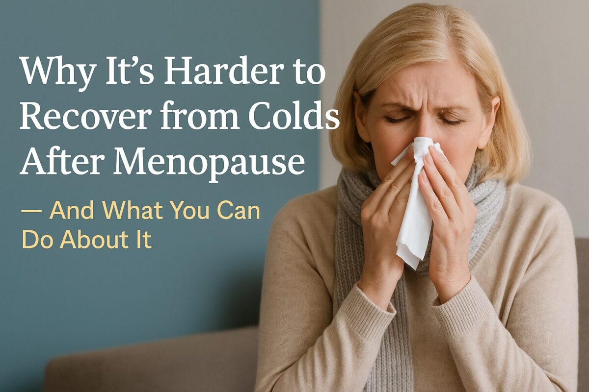 recover from colds after menopause