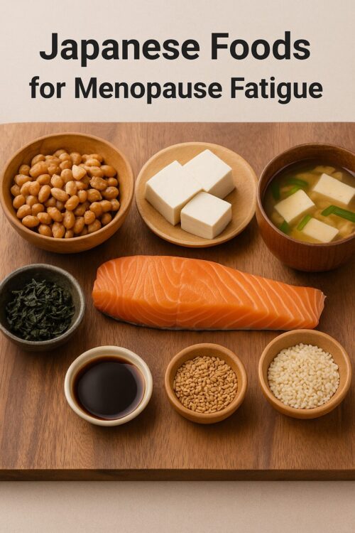 Japanese foods for menopause fatigue