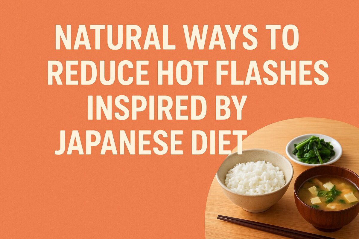 Natural ways to reduce hot flash