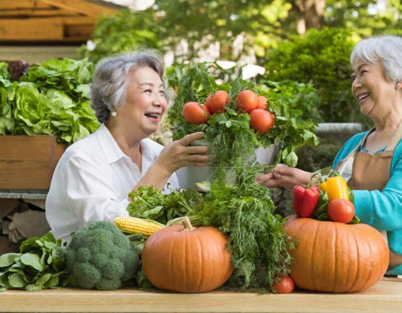 Take more vegetables!