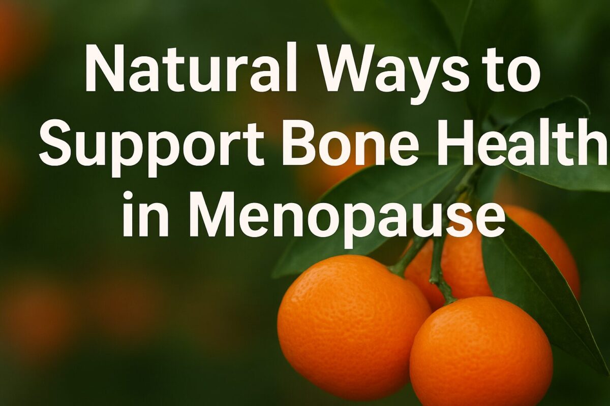 Support bone health in menopause