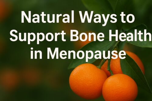 Support bone health in menopause