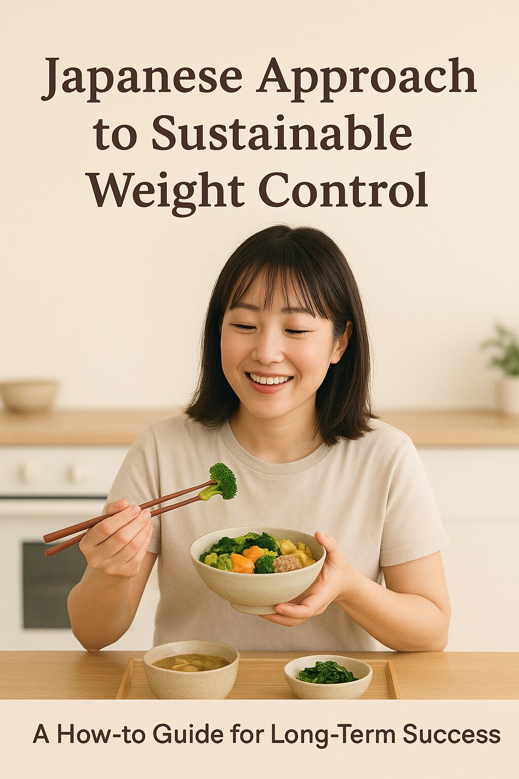 Sustainable Weight Control by Japanese ways