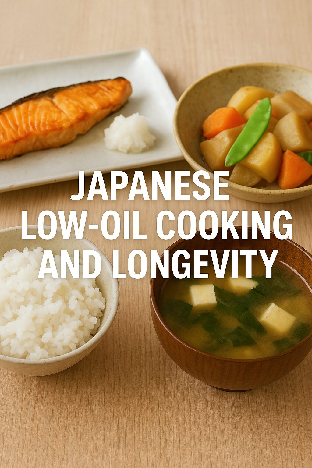 Japanese Low-Oil Cooking and Longevity