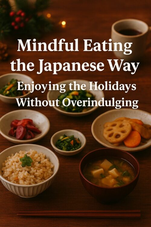 Japanese eating in holiday season