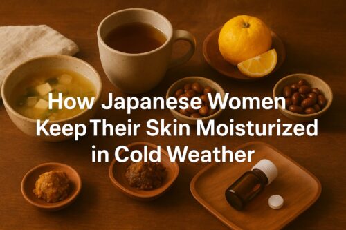 Japanese women's skin care in Japan