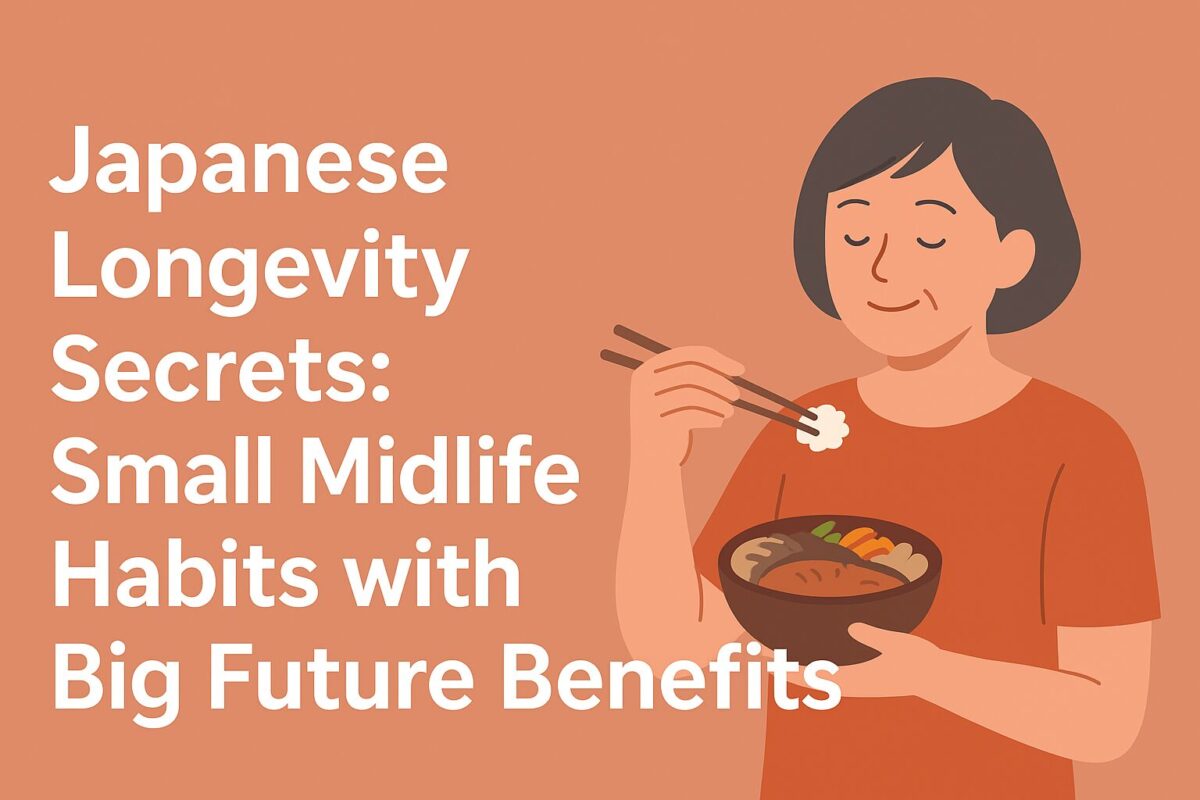 Japanese Longevity Secrets: Small Midlife Habits with Big Future Benefits